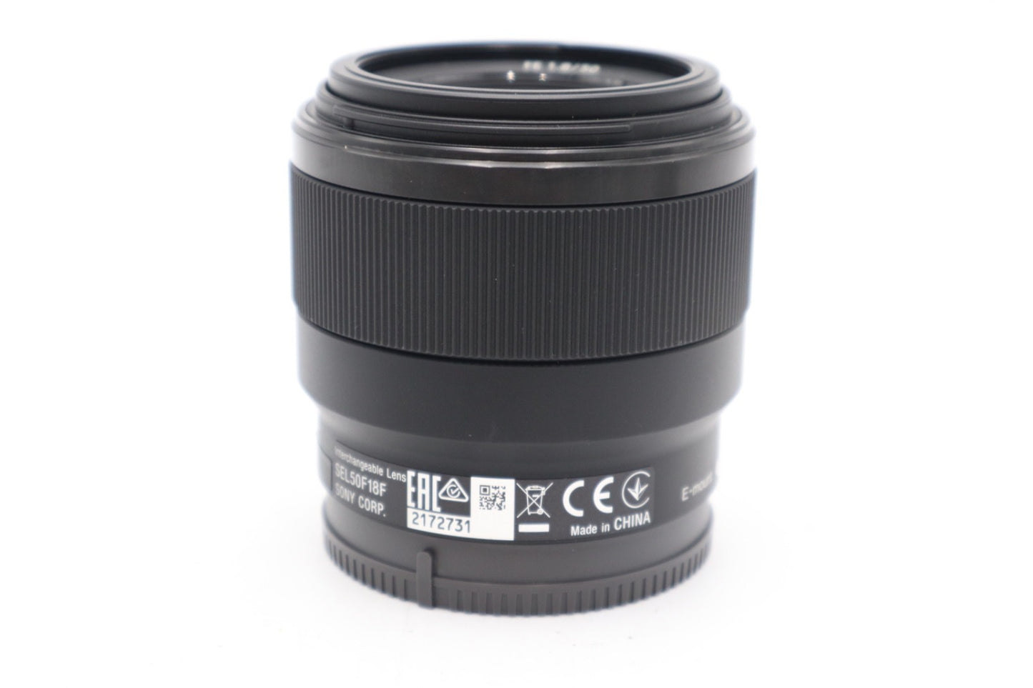 Sony 50mm F/1.8 Lens FE, Prime Portrait, SEL50F18F for Sony E-Mount, V.Good Cond