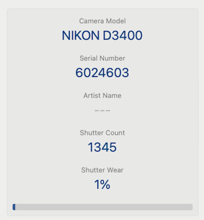 Nikon D3400 DSLR Camera 24.2MP with 18-55mm, Shutter Count 1345, Very Good Cond.