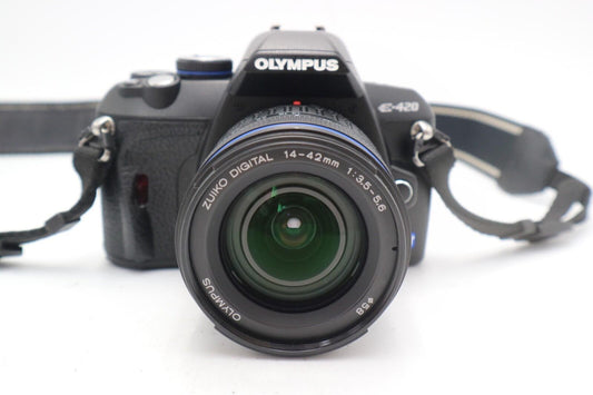 Olympus E-420 DSLR Camera 10.0MP with 14-42mm, 1 Year Warranty, Good Condition