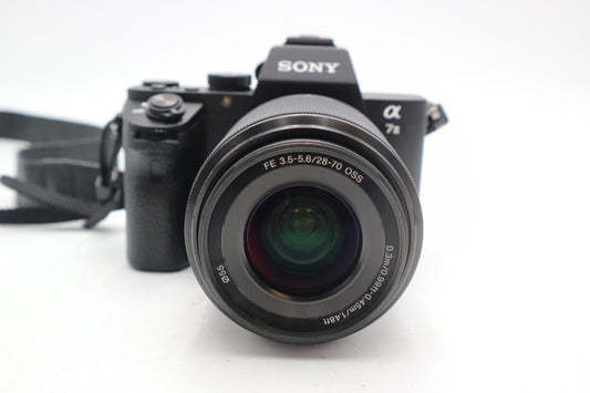 Sony Alpha A7 Mark II Mirrorless Camera 24.3MP with 28-70mm, Shutter Count 1717