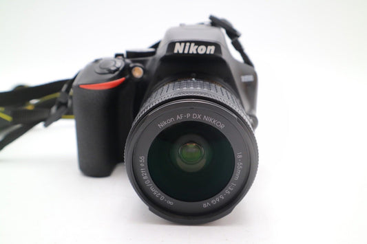 Nikon D3500 DSLR Camera 24.2MP with 18-55mm, Shutter Count 18113, G. REFURBISHED