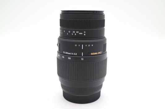 Sigma 70-300mm Telephoto Lens f/4-5.6 DG Zoom Macro for Sony, 1 Year Warranty