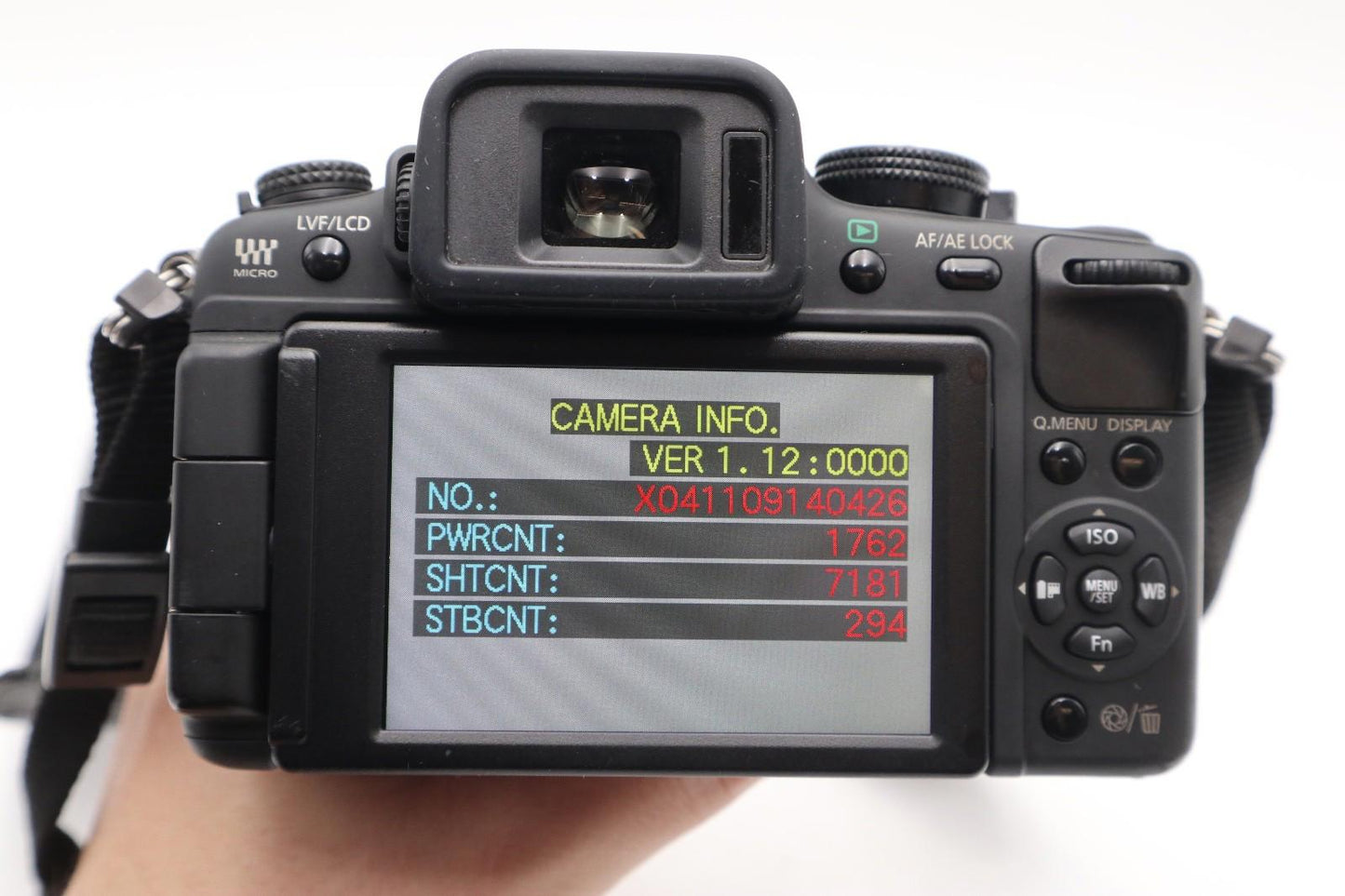 Panasonic G2 Camera Kit with 14-42mm Lens, Shutter Count 6180, Good REFURBISHED