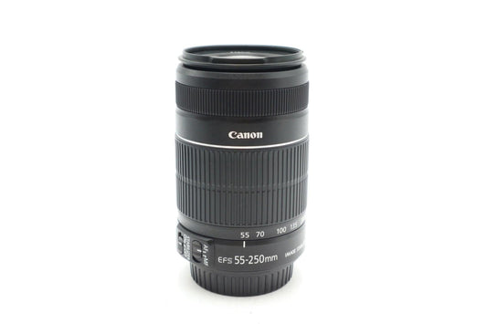 Canon 55-250mm Telephoto Lens F4-5.6 EF-S IS II Stabilised Zoom,Good Condition