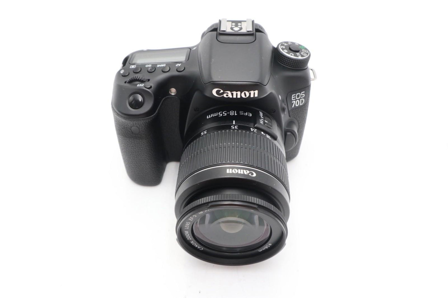 Canon 70D DSLR Camera 20.2MP with 18-55mm, Shutter Count 5351, V. G. REFURBISHED