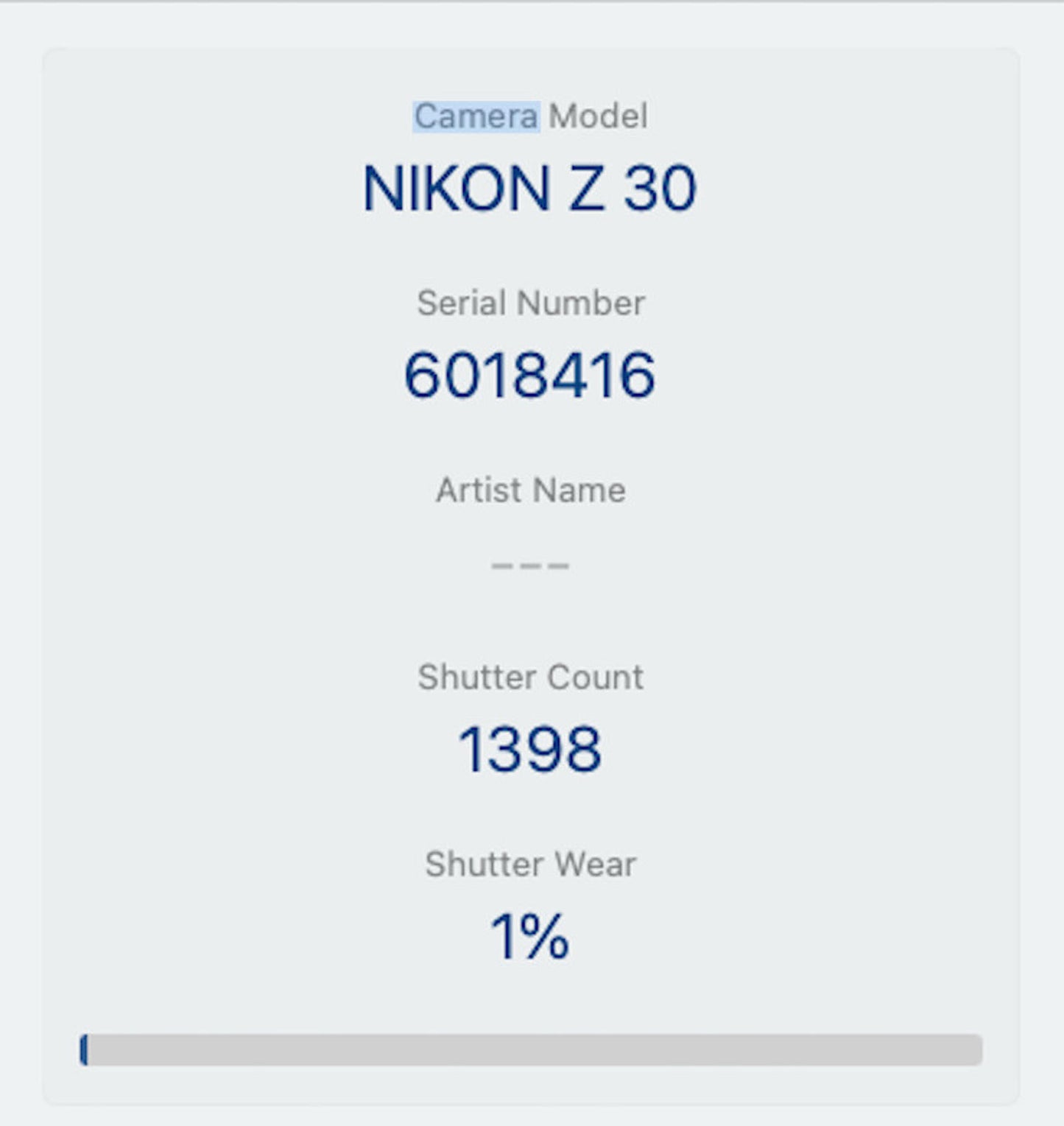 Nikon Z30 Mirrorless Camera 20.9MP with 16-50mm NIKKOR Z DX Shutter Count 1398