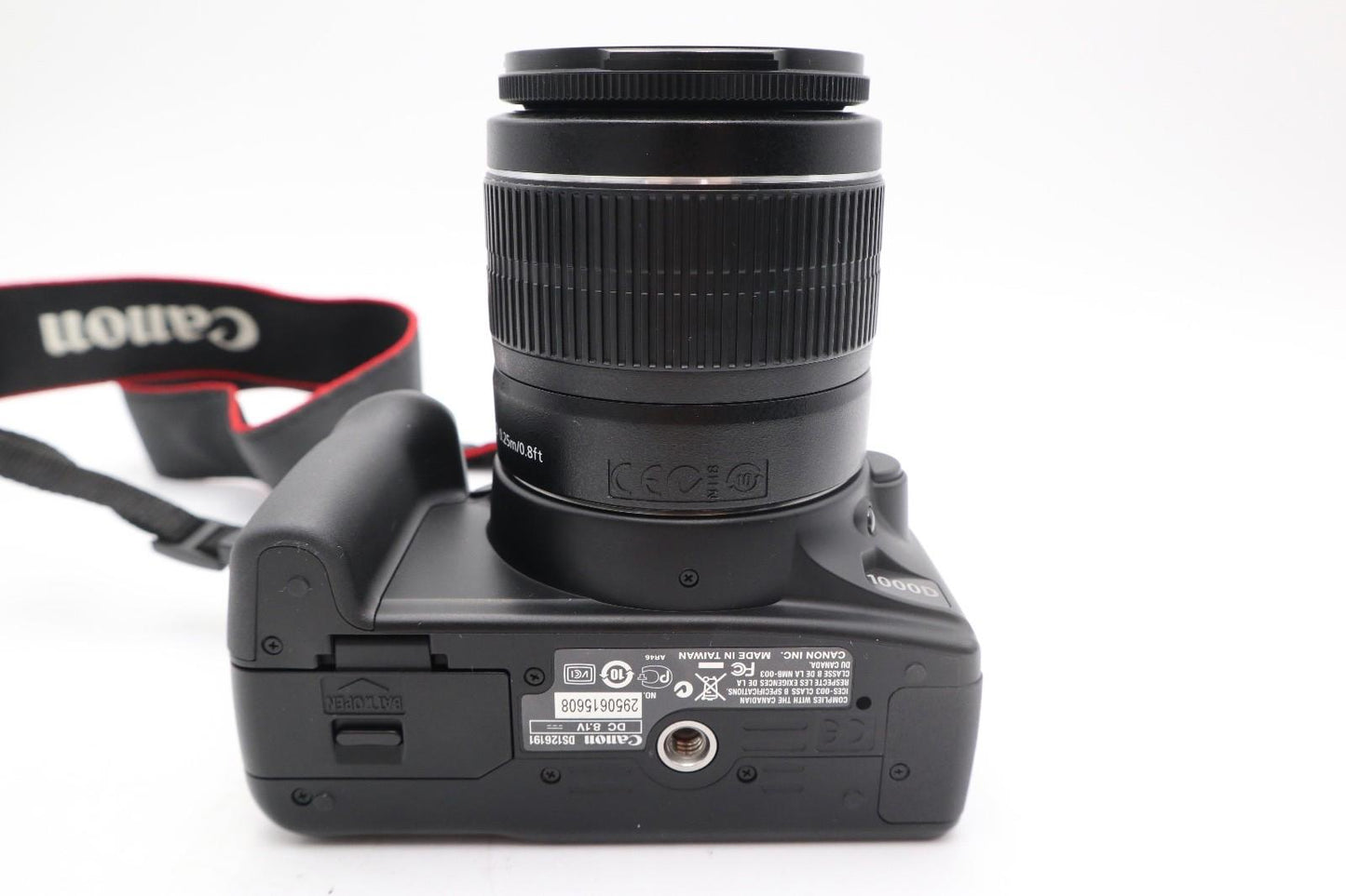 Canon EOS 1000D Camera DSLR 10.1MP with 18-55mm, Shutter Count 819, REFURBISHED