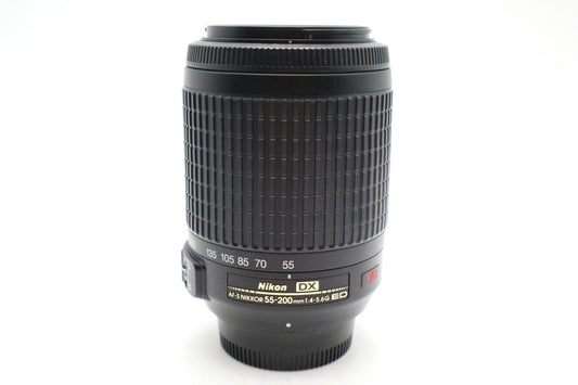 Nikon Nikkor 55-200mm Lens F/4-5.6 AF-S DX VR ED Stabilised, Good Condition
