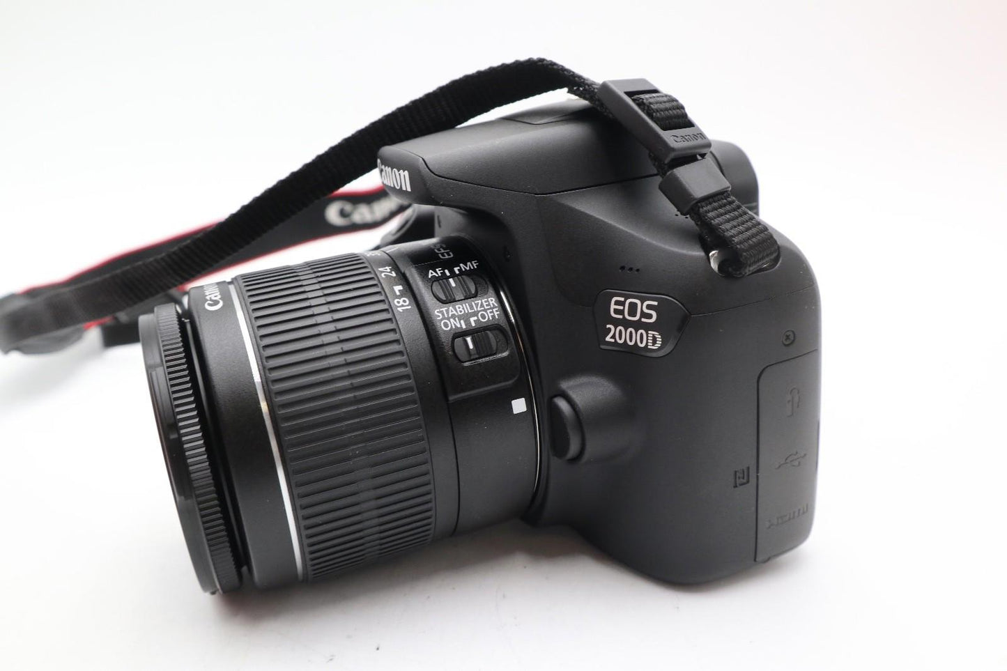 Canon 2000D DSLR Camera 24.1MP with 18-55mm, Shutter Count 251, Exc. REFURBISHED