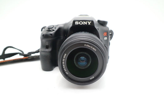 Sony A65 DSLR Camera 24.3MP with 18-55mm, Shutter Count 14008, Good Condition