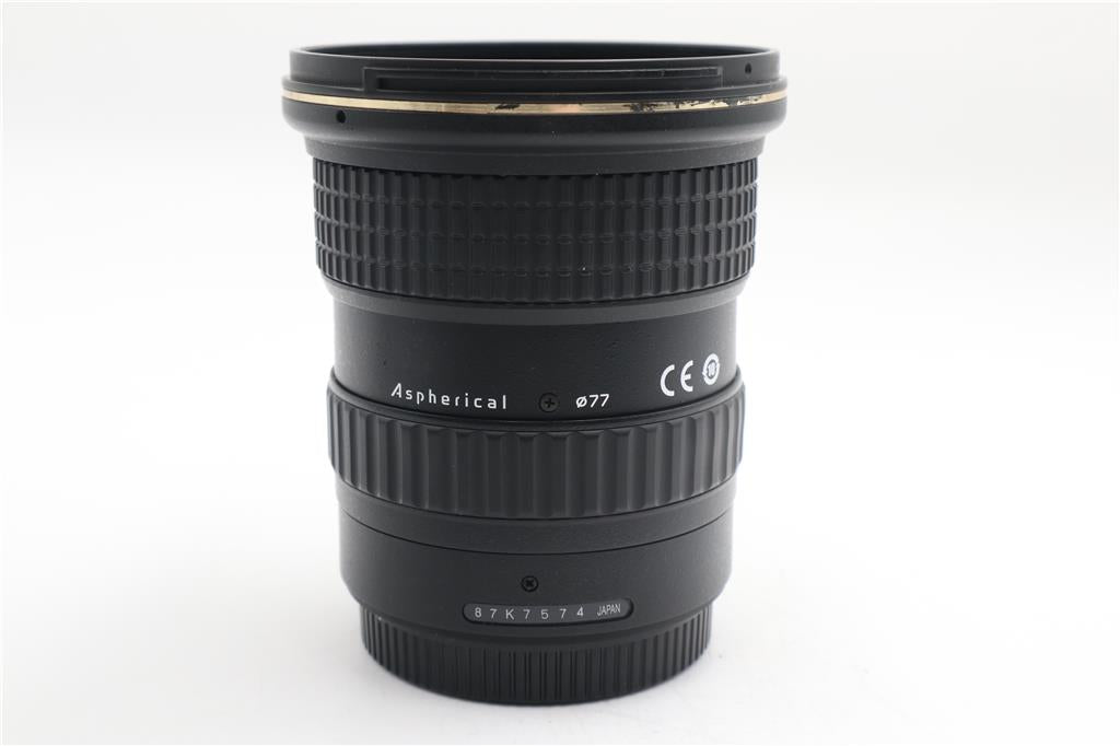 Tokina 11-16mm Super-Wide-Angle Lens f/2.8 DX AT-X Pro II for Canon, Good Cond
