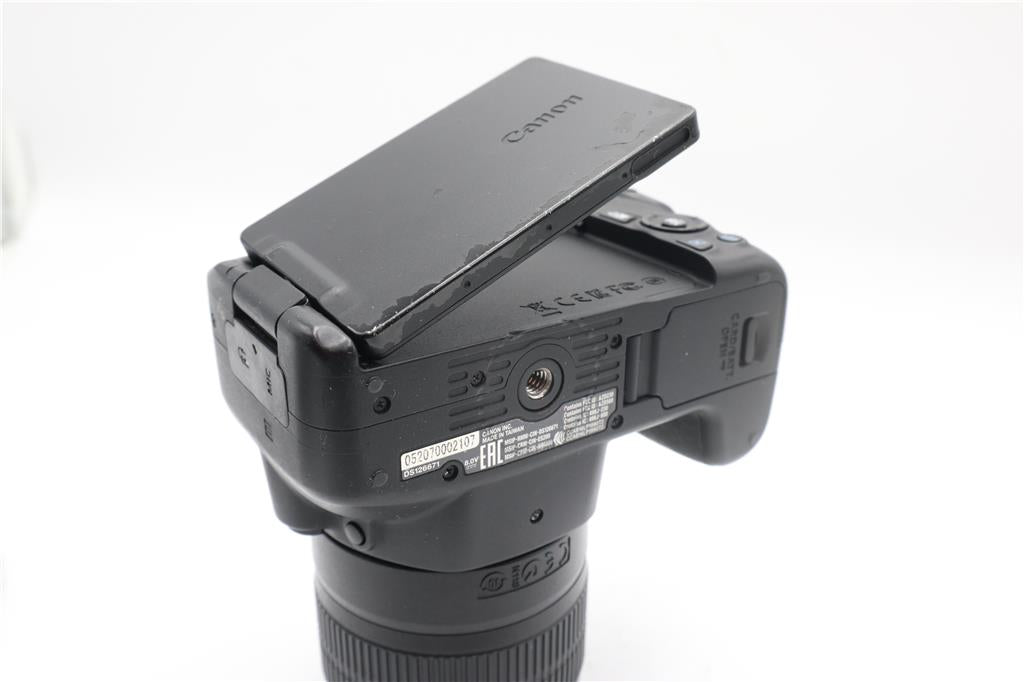 Canon 200D Camera DSLR 24.2MP with 18-55mm, Shutter Count 6311, Fair Condition