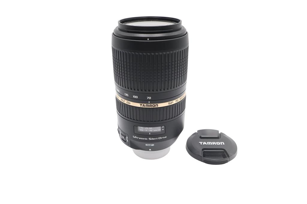 Tamron 70-300mm Telephoto Lens f/4-5.6 USD VC Stabilised For Nikon, V. Good Cond