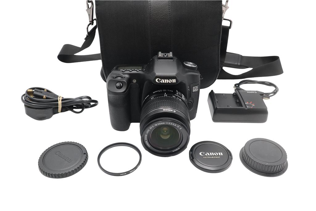 Canon 50D Camera DSLR 15.1MP with 18-55mm, Shutter Count 24311, Good Condition
