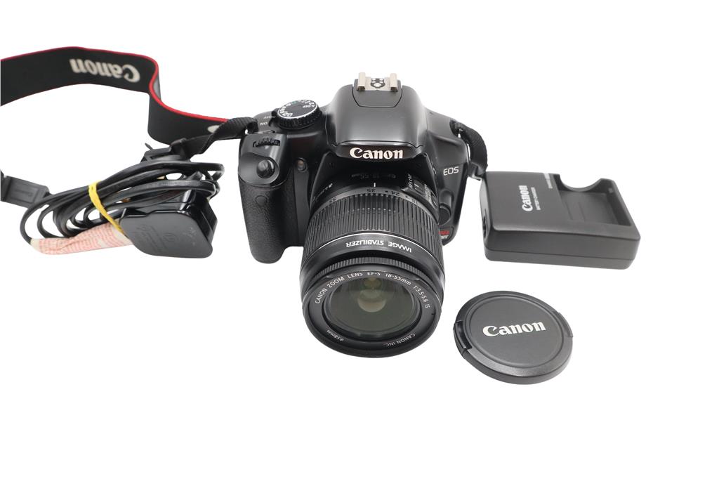 Canon 450D DSLR Camera 12.2MP with 18-55mm, Shutter Count 22493, Good Condition