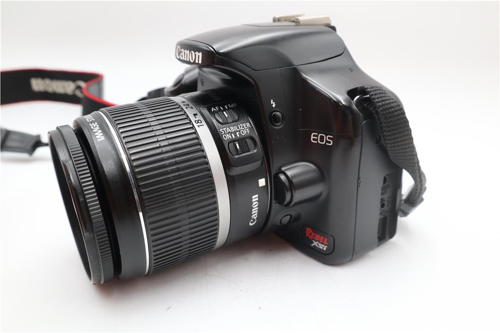 Canon 450D DSLR Camera 12.2MP with 18-55mm, Shutter Count 22493, Good Condition