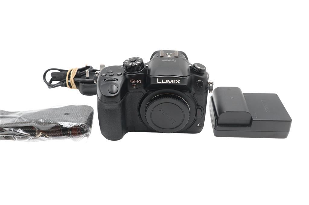 Panasonic DMC-GH4 Mirrorless Camera 16MP 4K Body Only, Shutter Count 10468