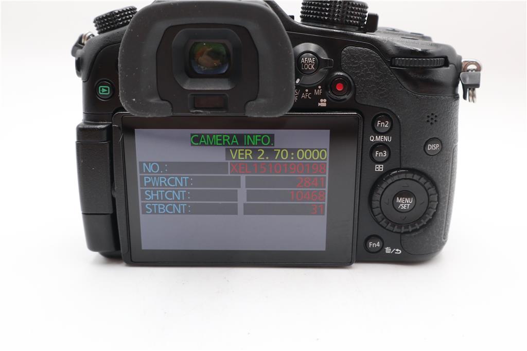 Panasonic DMC-GH4 Mirrorless Camera 16MP 4K Body Only, Shutter Count 10468