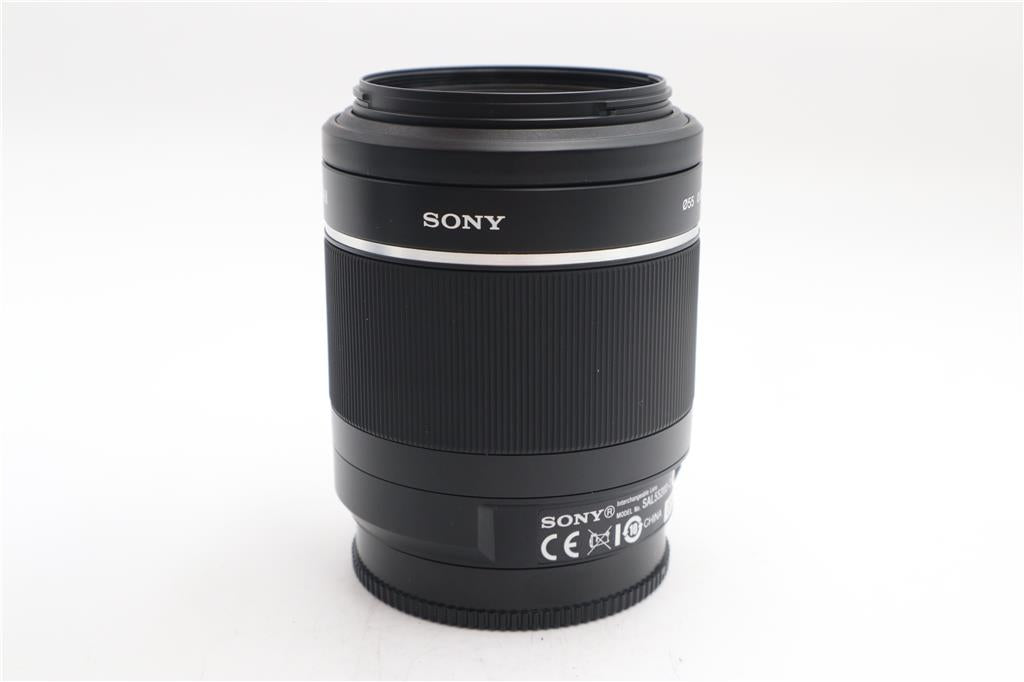 Sony 55-200mm F4-5.6 Lens, SAL55200-2, Telephoto Sony for A-Mount, V. G. REFURB.
