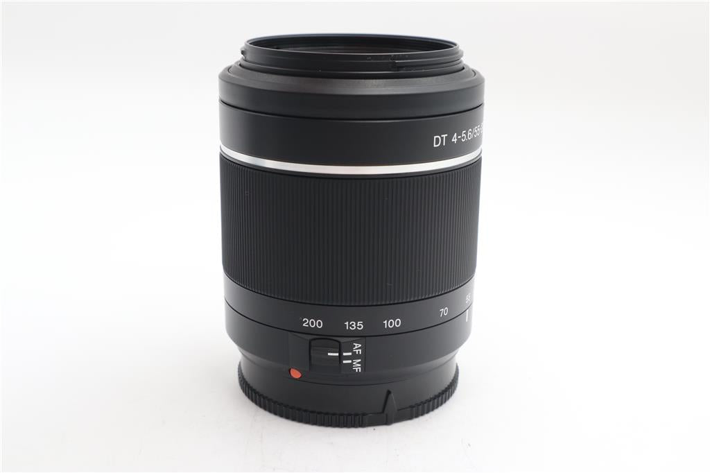 Sony 55-200mm F4-5.6 Lens, SAL55200-2, Telephoto Sony for A-Mount, V. G. REFURB.
