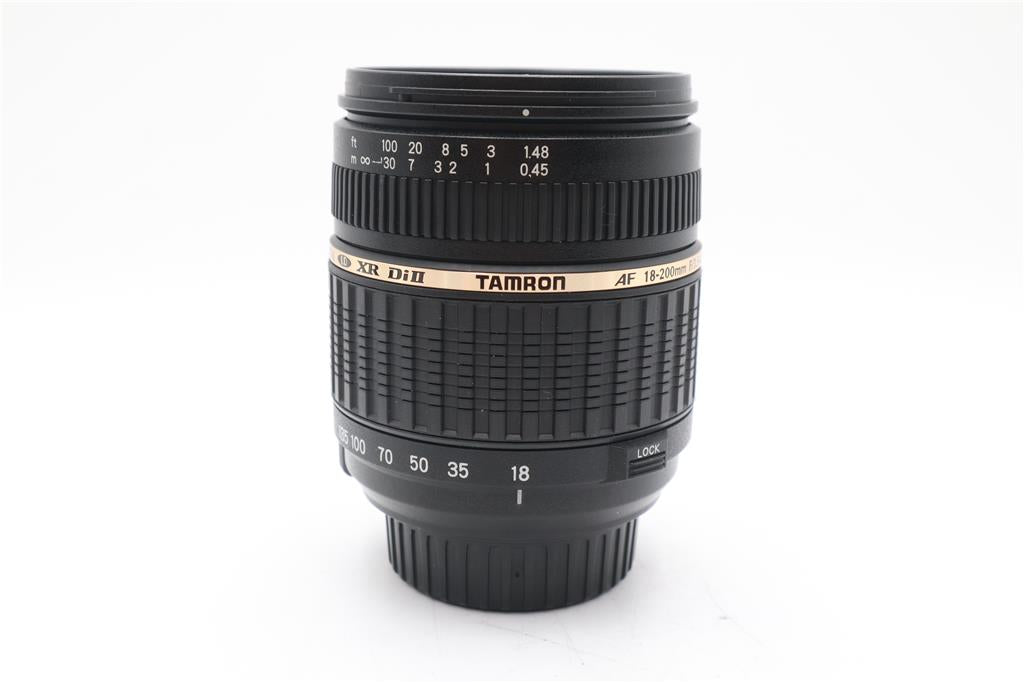 Tamron 18-200mm f/3.5-6.3 Lens LD Di II XR IF, for Nikon F-Mount, Exc. REFURB.