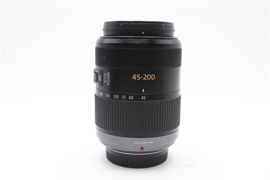 Panasonic Lumix 45-200mm Lens F4-5.6G Vario Mega O.I.S. Stabilised for M43 Mount