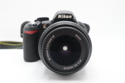 Nikon D3100 DSLR Camera 14.2MP with Nikon 18-55mm VR Lens, Excellent REFURBISHED