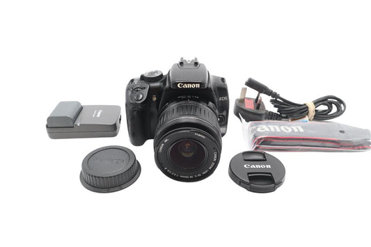 Canon 400D DSLR Camera 10.1MP with Canon 18-55mm Lens, Fair Condition