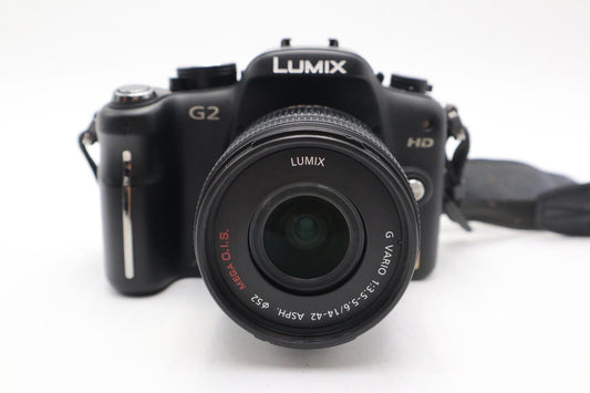 Panasonic G2 Camera Kit with 14-42mm Lens, Shutter Count 6180, Good REFURBISHED