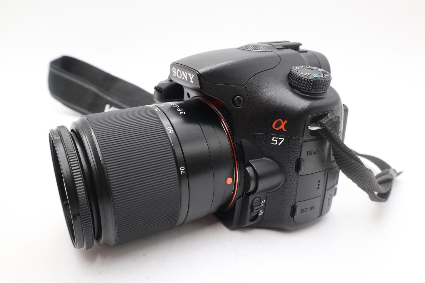Sony Alpha A57 Camera DSLR 16.1MP with 18-70mm, Shutter Count 20648, Good Cond.
