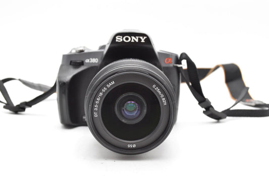 Sony A380 DSLR Camera 14.2MP with 18-55mm, Shutter Count 9044, Fair Condition