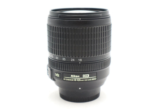 Nikon 18-105mm Lens F/3.5-5.6 G NIKKOR AF-S DX SWM VR ED IF, Good Condition