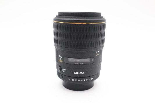 Sigma 105mm Macro Lens f/2.8 EX DG, Close-Up, Pentax K-Mount, V.G. REFURBISHED