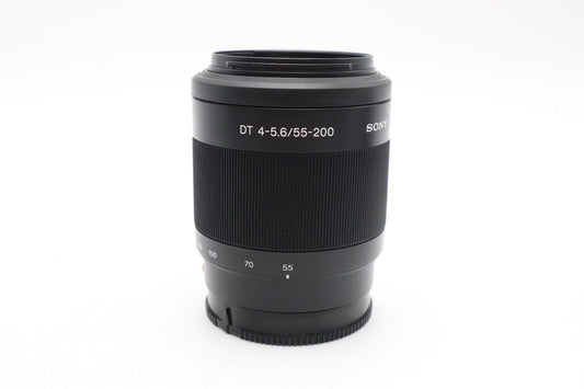Sony 55-200mm F4-5.6 Lens, SAL55200, Telephoto Sony for A-Mount, 1 Year Warranty