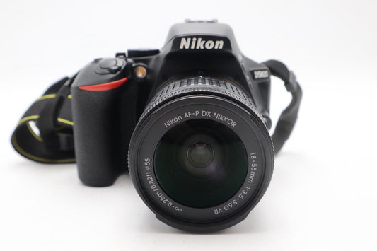 Nikon D5600 24MP Camera DSLR with 18-55mm, Shutter Count 1878, V.G. REFURBISHED