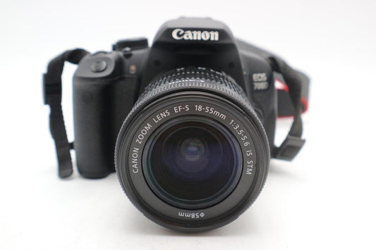 Canon 700D DSLR Camera 18MP with 18-55mm, Shutter Count 3531 V. Good REFURBISHED