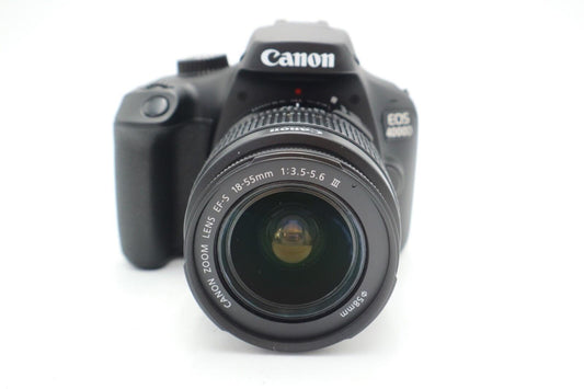 Canon 4000D Camera DSLR 18.0MP with 18-55mm, Shutter Count 2302, Good Condition