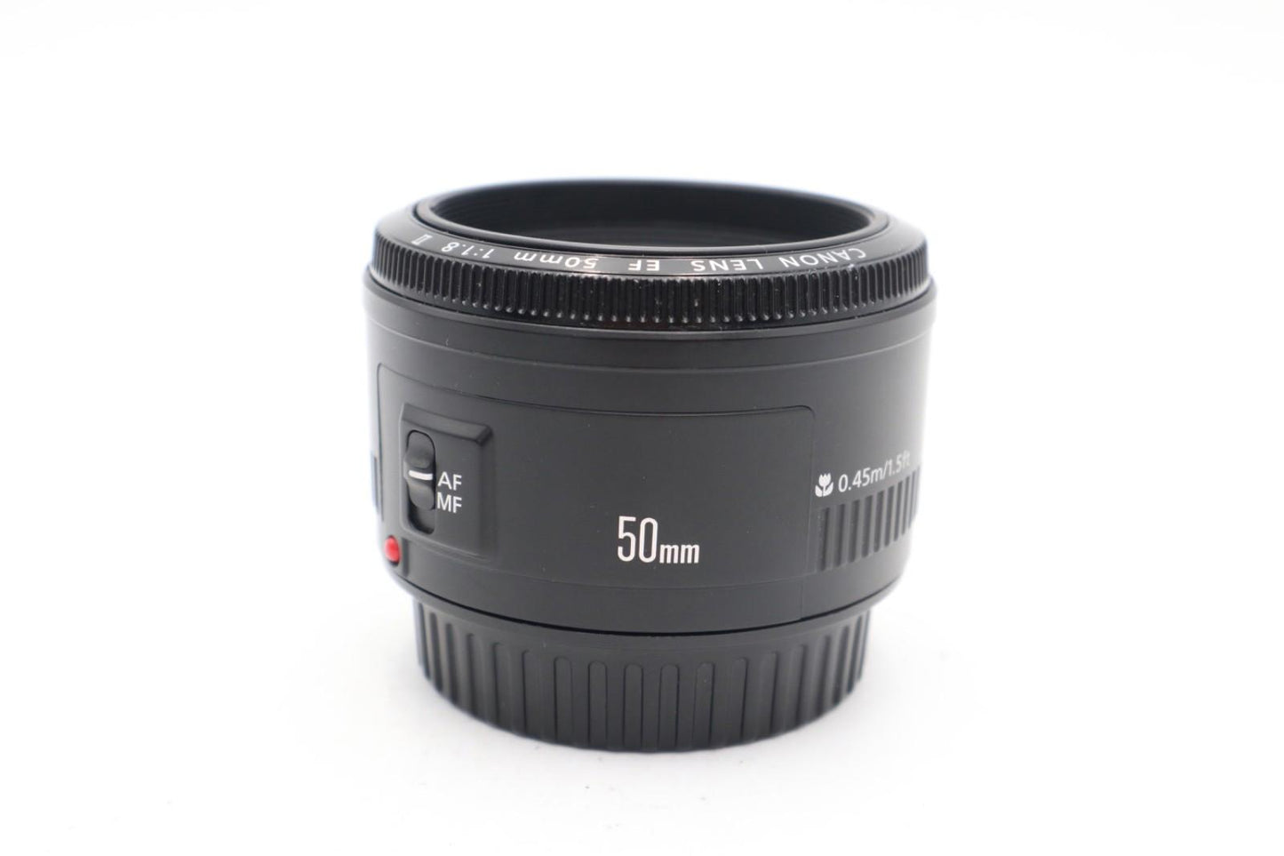 Canon 50mm Prime Lens F/1.8 II EF Portrait, Auto Focus, Sharp, Good REFURBISHED