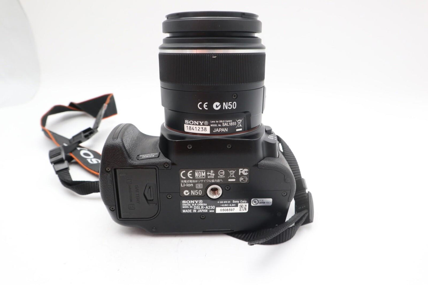 Sony Alpha A230 Camera DSLR 10.2MP with 18-55mm, Shutter Count 785, REFURBISHED