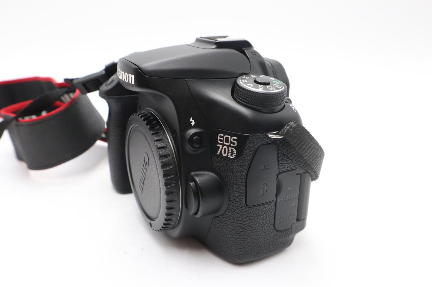 Canon 70D DSLR Camera 20.2MP Body Only, Shutter Count 1967, Good REFURBISHED