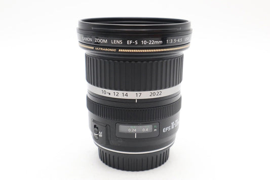 Canon 10-22mm Wide-Angle Lens f/3.5-4.5 USM, Ultra Sonic Motor, Good REFURBISHED