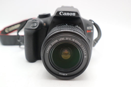 Canon 1300D DSLR Camera 18.0MP with 18-55mm Shutter Count 5364 Good REFURBISHED