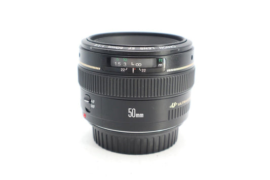 Canon 50mm f1.4 USM Prime Lens Portrait EF Mount | VG Refurbished | 12M Warranty