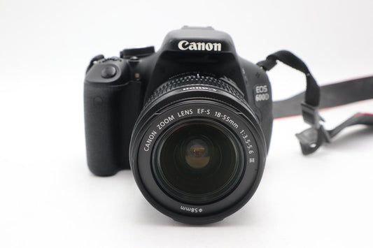 Canon 600D DSLR Camera 18MP with 18-55mm, Shutter Count 11950, Good REFURBISHED