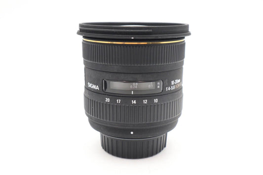 Sigma 10-20mm Lens F4-5.6 EX HSM DC AF Wide Angle for Nikon DX, Good Condition