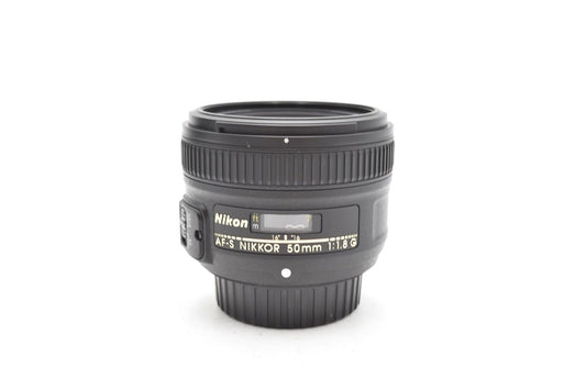 Nikon 50mm Prime Lens F/1.8 G Nikkor AF-S, Very Sharp Portrait, Good REFURBISHED