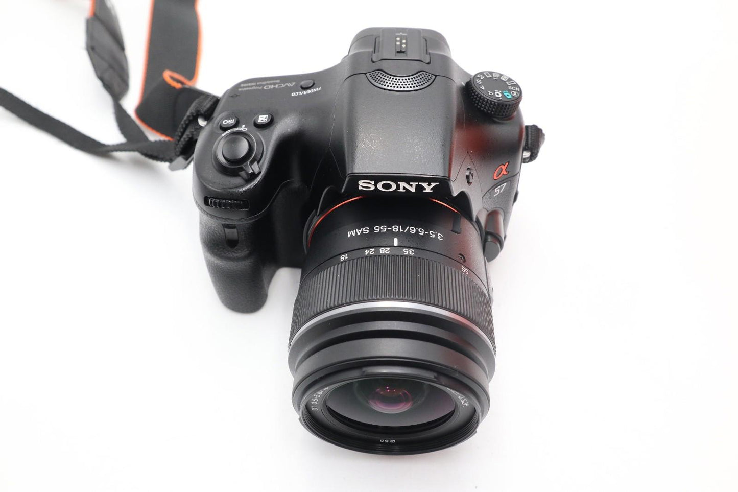 Sony Alpha A57 Camera DSLR 16.1MP with 18-55mm, Shutter Count 13258, REFURBISHED