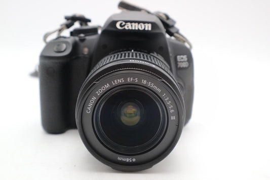 Canon 700D DSLR Camera 18MP with 18-55mm, Shutter Count 4479, Very Good Cond.