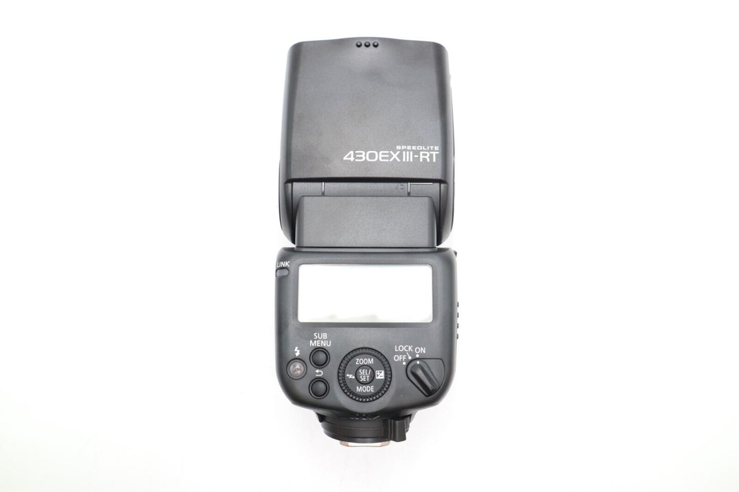 Canon Speedlite 430EX III-RT Flash, Shoe Mount, E-TTL II, E-TTL, Very Good Cond.