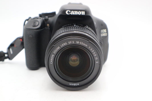 Canon 600D DSLR Camera 18MP with 18-55mm, Shutter Count 4947, Good Condition
